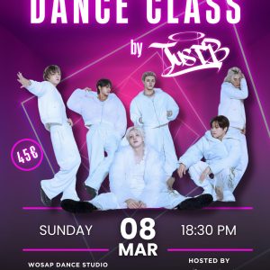 MARCH 8TH JUSTB DANCE CLASS IN MADRID
